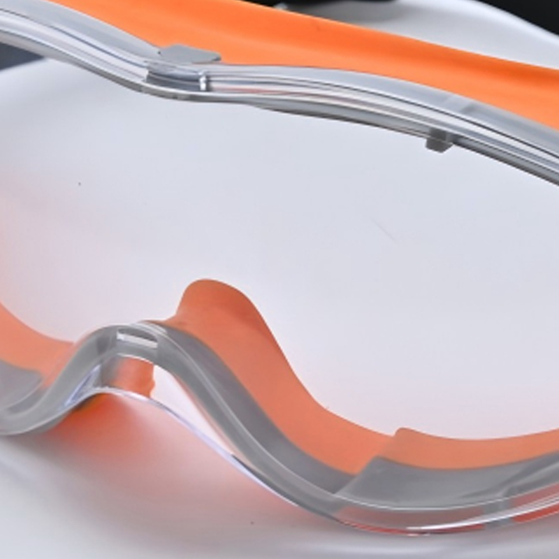 Dust-proof Anti-scratch Lab Safety Goggles with Elastic Strap
