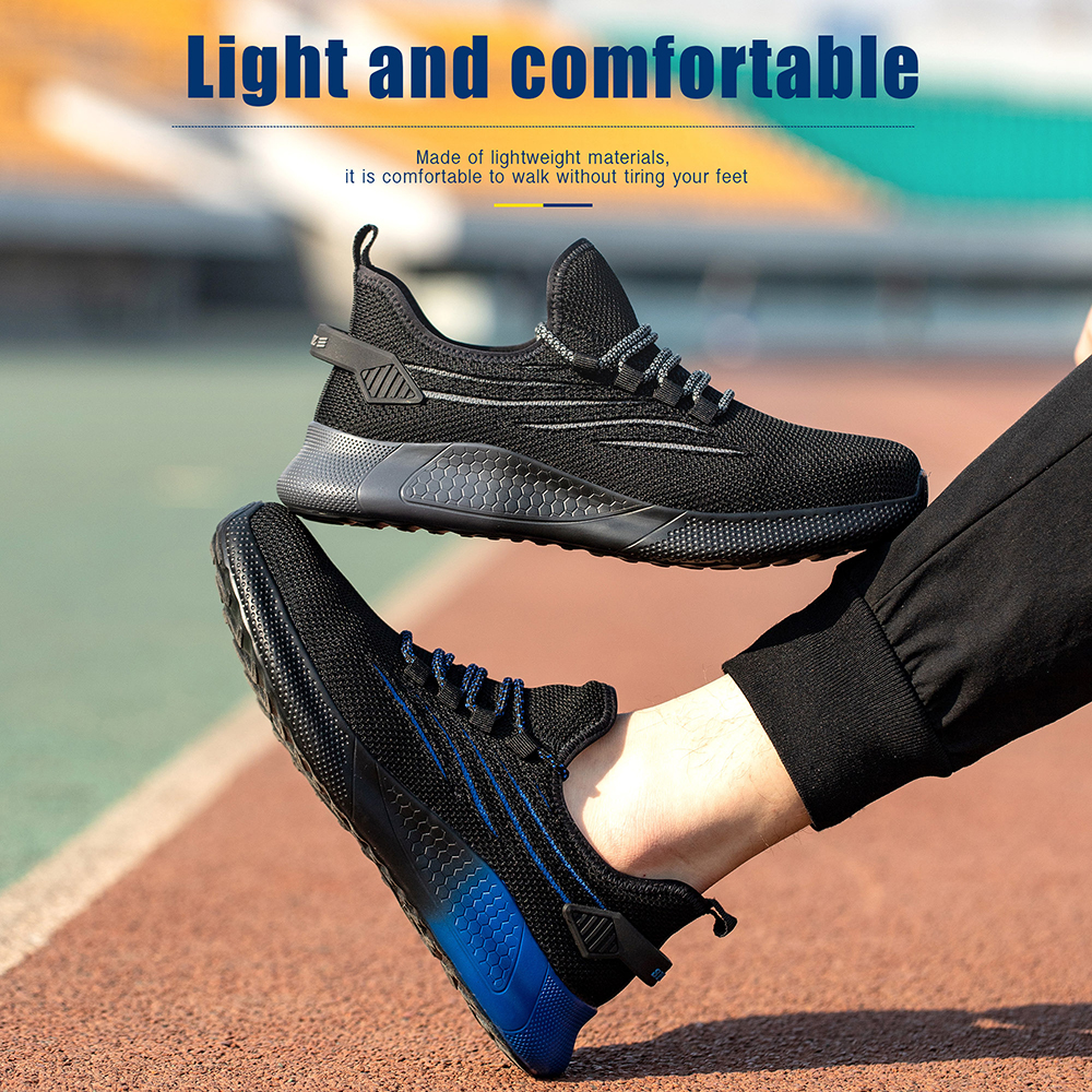 Breathable Anti-smashing Sports Safety Shoes for Workshop
