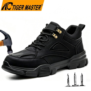 Steel Toe Puncture-proof Labor Work Shoes EVA Sole