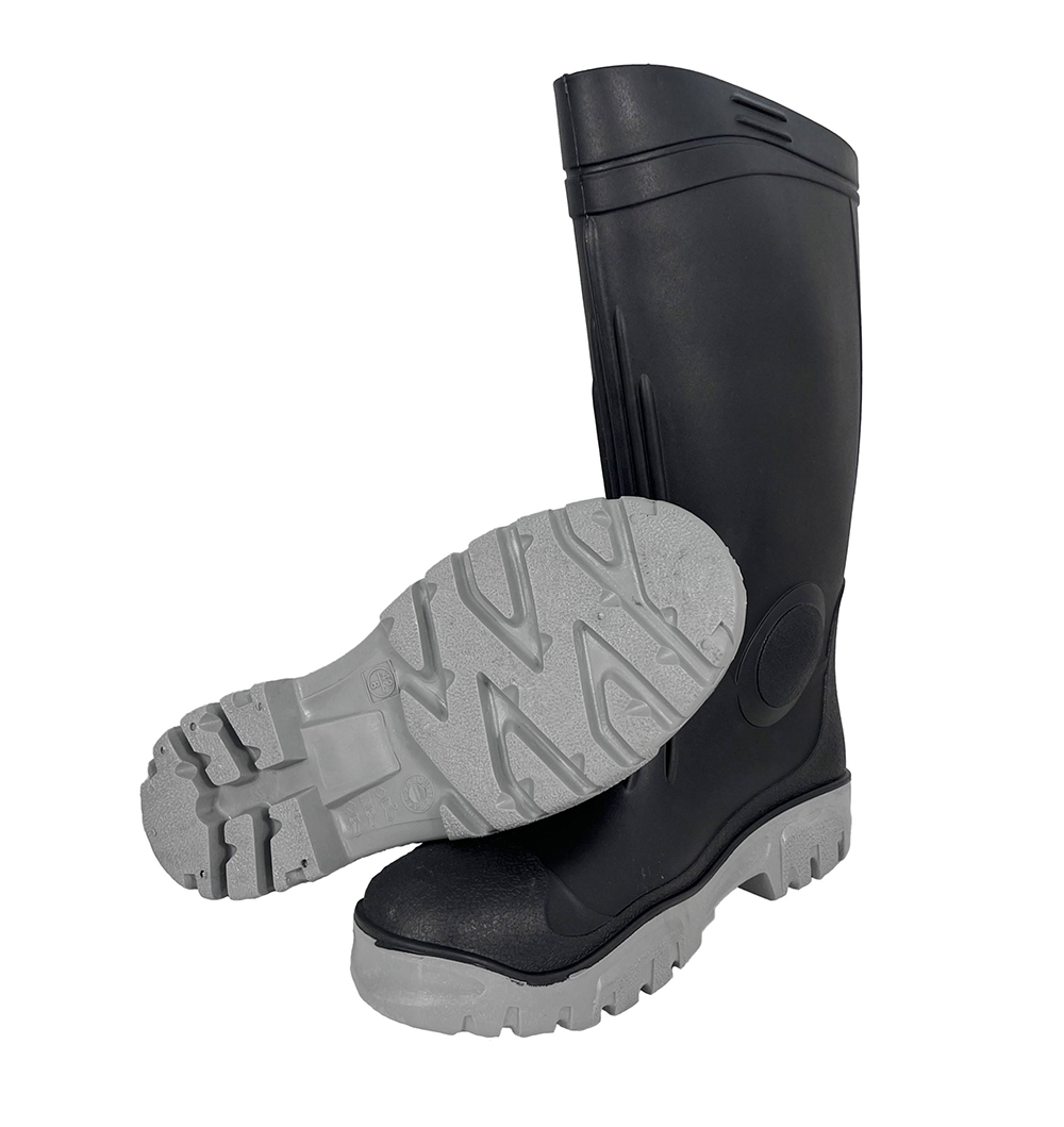 Waterproof Steel Toe Anti-puncture PVC Safety Rain Boots Heavy Duty