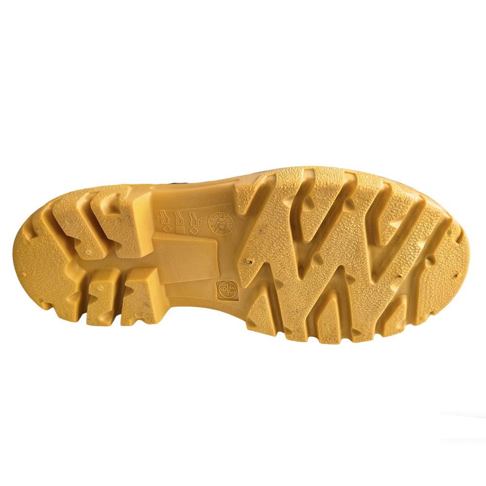 Steel Toe & Mid-sole Waterproof PVC Safety Boots