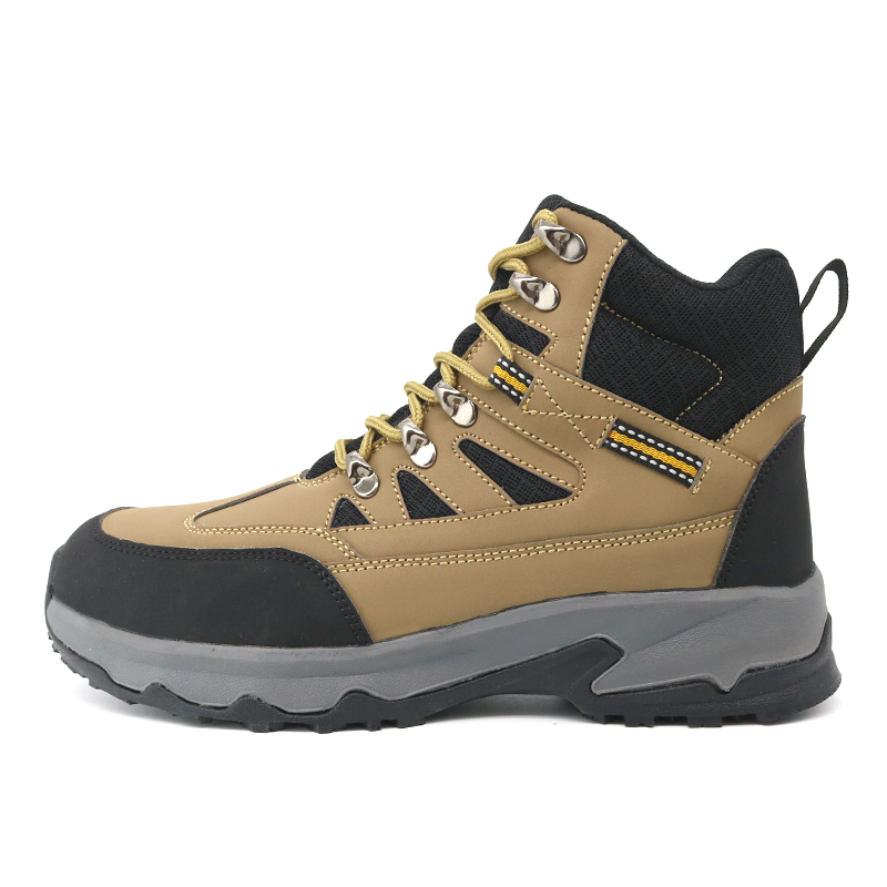 Steel Toe Anti Puncture Hiking Safety Shoes EVA Rubber Sole