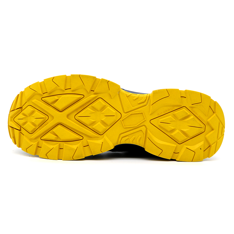 Twist Lock Fashion Sport Safety Shoes with Fiberglass Toe
