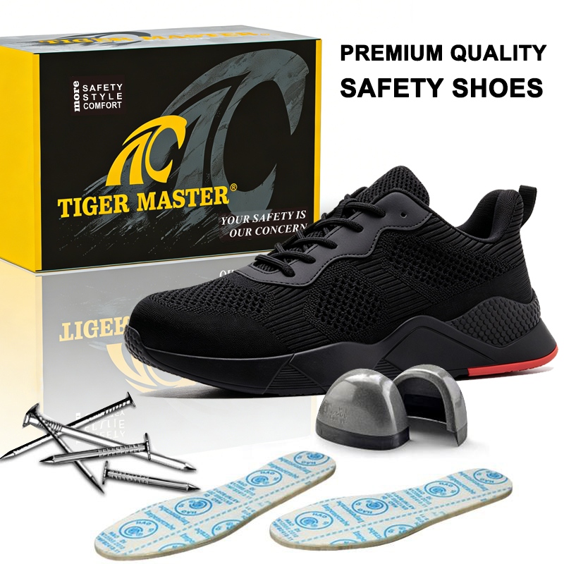 Anti-slip Steel Toe Sport Safety Shoes for Warehouse