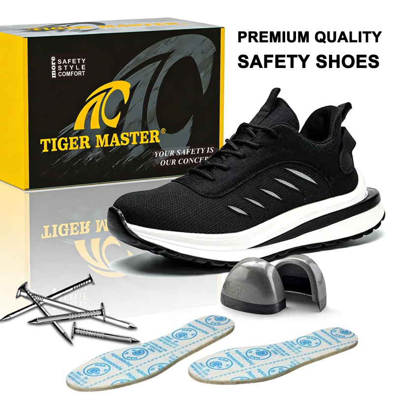 Steel Toe Warehouse Work Safety Shoes for Men