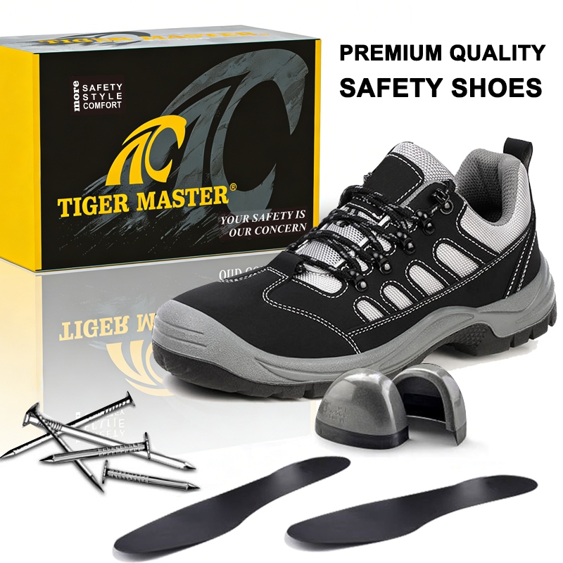 Steel Toe Anti-puncture Men Work Shoes for Construction