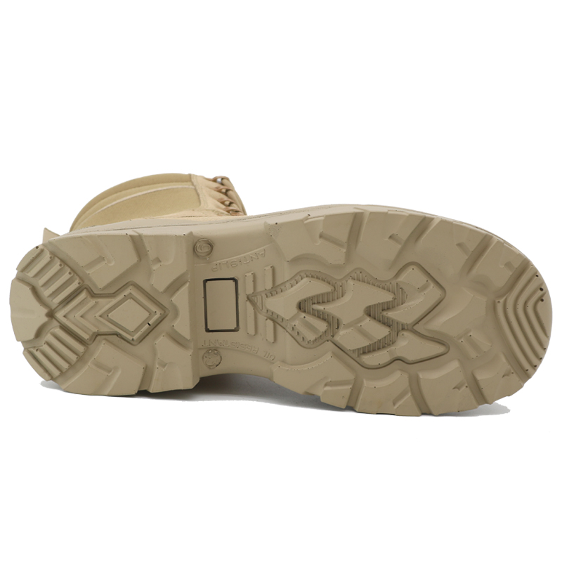 Non-slip Outdoor Tactical Desert Safety Boots with Steel Toe
