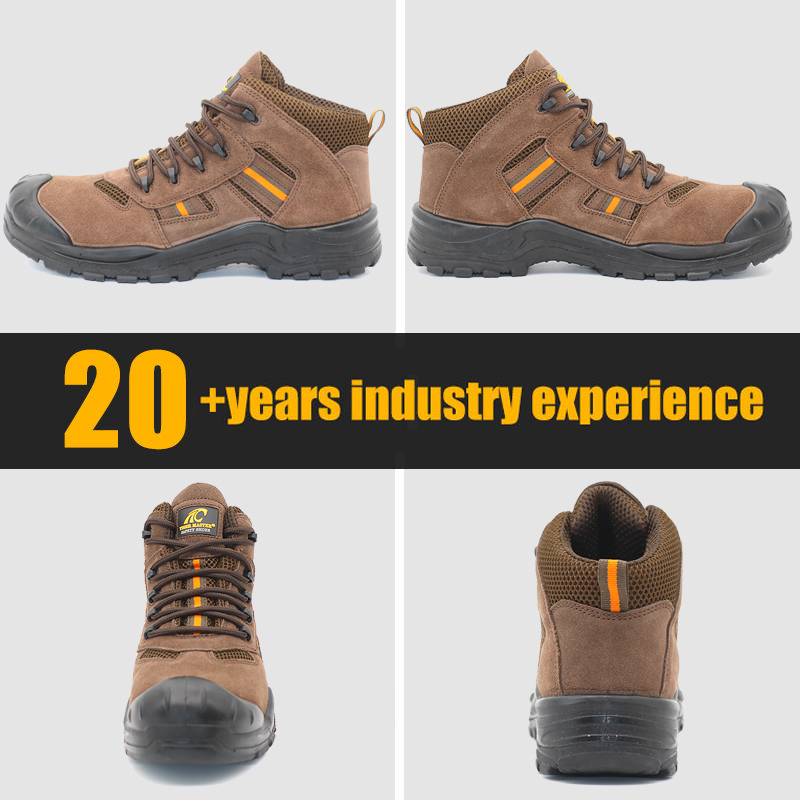 18kv Insulated Electrical Suede Safety Shoes with Composite Toe