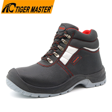 CE S3 Steel Toe Leather Safety Shoes for Women