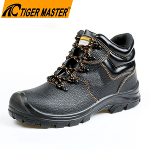 Steel Toe Anti-puncture Leather Work Boots for men