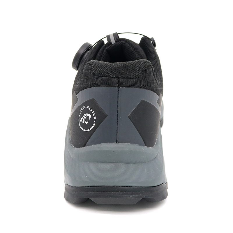 Twist Lock Stylish Work Safety Shoes with Fiberglass Toe