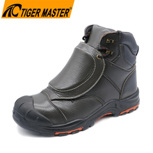 Steel Toe Leather Welding Safety Boots for Steel Industry