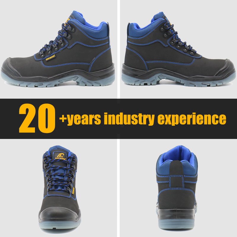 Oil Proof TPU Sole Steel Toe Leather Work Boots