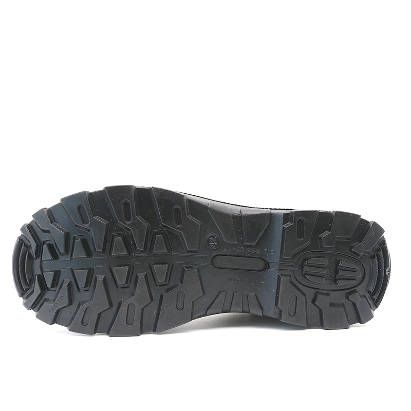 Anti-slip Steel Toe Suede Leather Work Shoes for Men