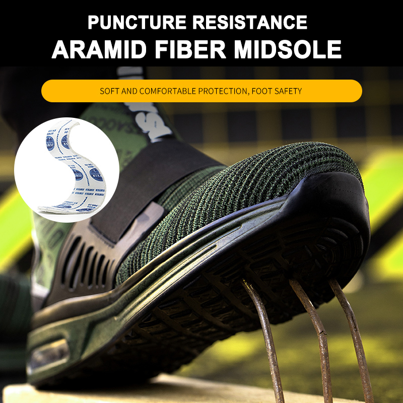 Comfortable Sport Safety Shoes with Steel Toe