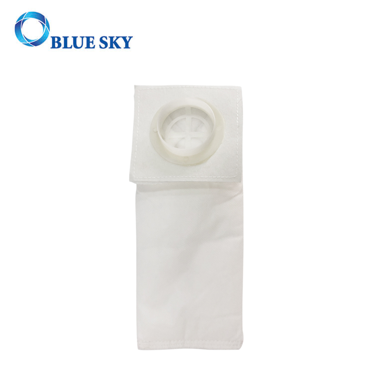 Bolsa de filtro de polvo de aspiradora HEPA de escape universal no tejida blanca