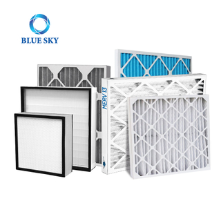 Aire acondicionado de alta calidad Sistema HVAC H13 Flujo de aire laminar MERV 8 11 13 Filtro