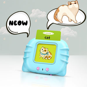 Kids Electronic Cognitive Cards Talking Flash Cards Audio Books Flashcards for Learn English Words Study Toys Game