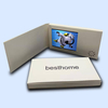 Digital Customize Video Screen Brochure Custom Video Greeting Cards A4 Avi Sex 10 Inch Lcd 4.3'' Video Cards Brochure Box 7 Inch