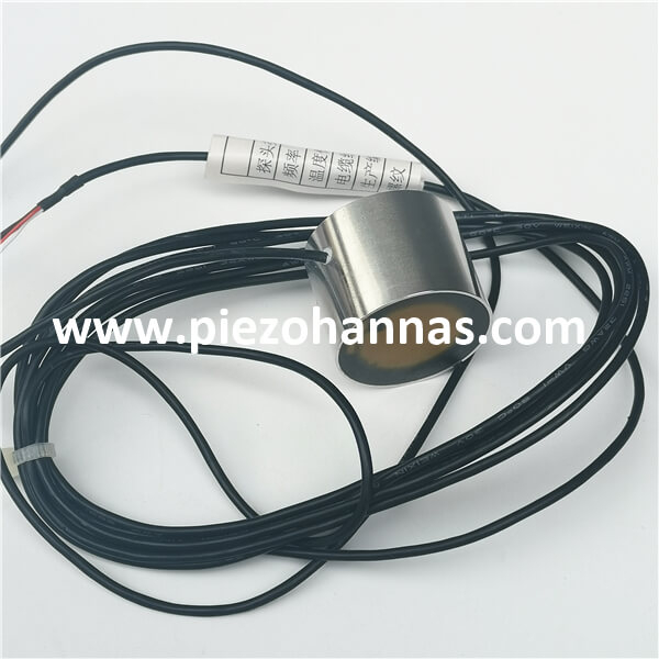 Transductor ultrasónico de acero inoxidable de 200 KHz para medición de profundidad de 100 m