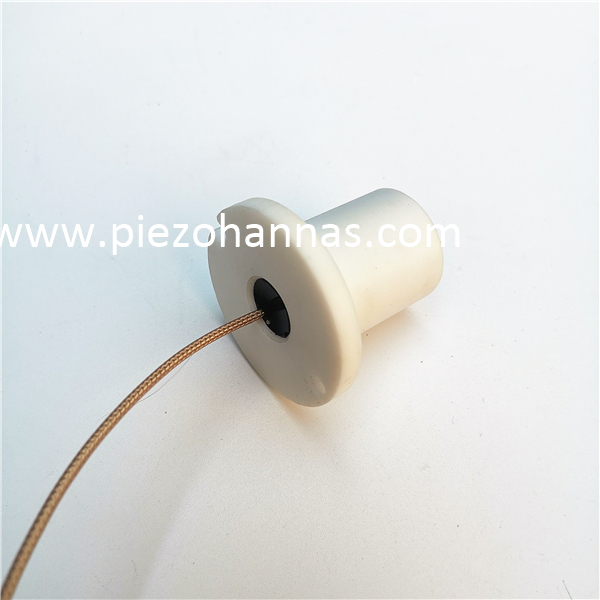 Transductor de caudalímetro ultrasónico subacuático anticorrosión de 1MHz para caudalímetro ultrasónico
