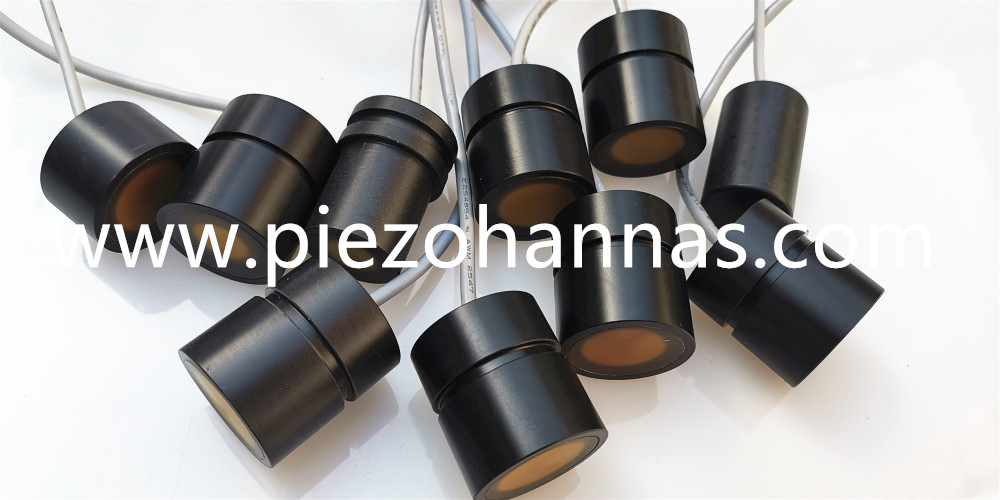 Medici&oacute;n del flujo de transductor ultras&oacute;nico submarino de 1MHz para el medidor de flujo ultras&oacute;nico