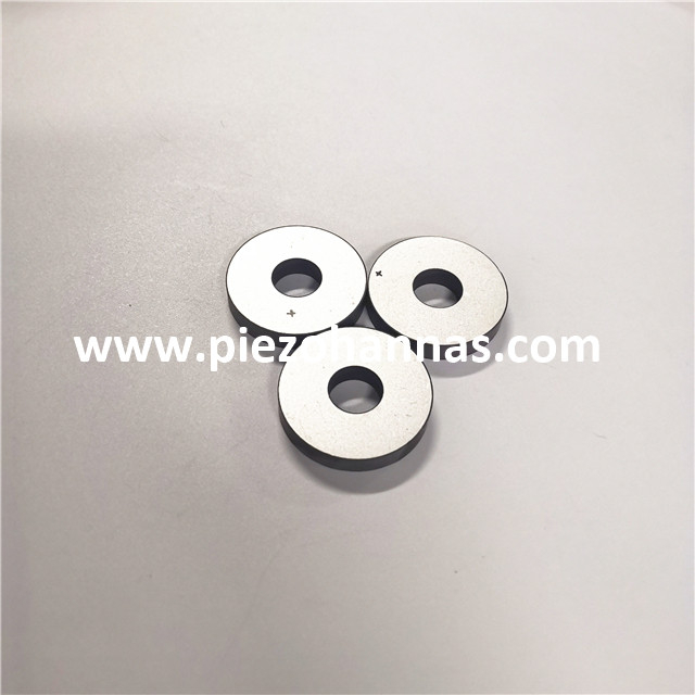 Anillo piezocerámico texturizado para transductor submarino