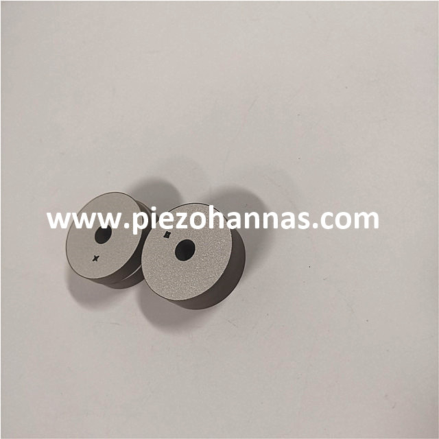 Transductor piezoeléctrico piezoeléctrico del anillo de cerámica piezoeléctrico de los materiales