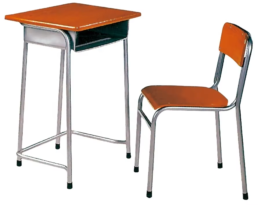 Cheap Modern Style Student Furniture School Furniture PVC Edge Cover Student Desk High Quality