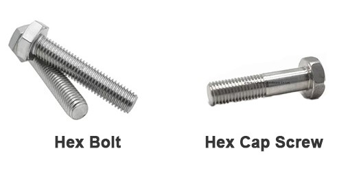Tornillo de tapa hexadecimal vs perno vs hexagonal