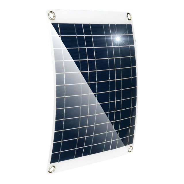 Polycrystalline 20W لوحة شمسية مرنة متعددة الأدوات توليد الطاقة الصغيرة مجموعة شمسية مرنة 100W الكهروضوئية