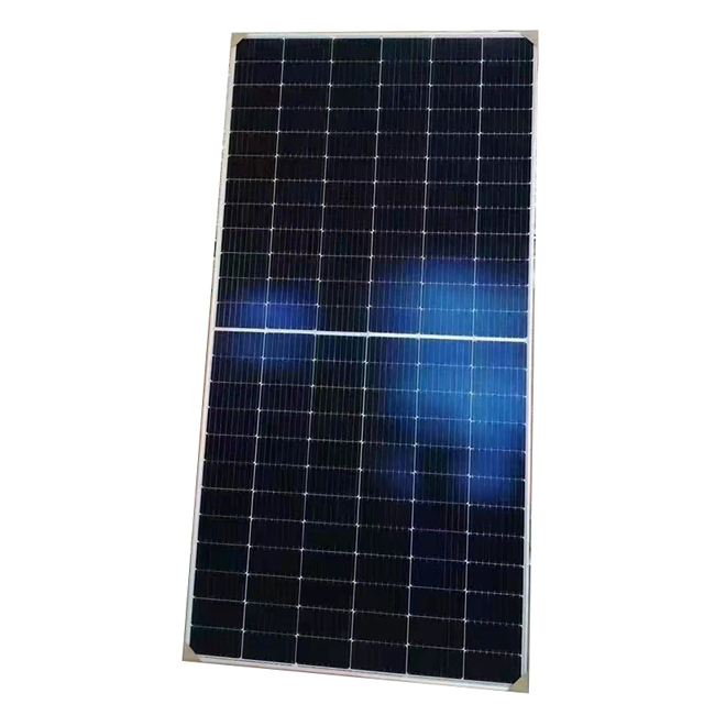 Módulos de panel fotovoltaico de doble vidrio de dos partes Paneles solares fotovoltaicos para techos domésticos 550W