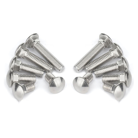 SS304 Botón métrico Carriage Bolt M6