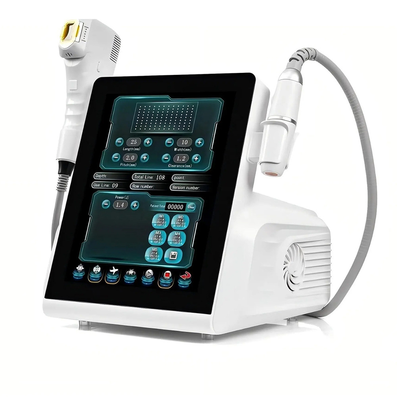 2 in 1 gefrorenem Eis Vmax Hifu Ultraschallmaschinen Anti-Aging-Falten-Narben-Sommersprossenentfernung