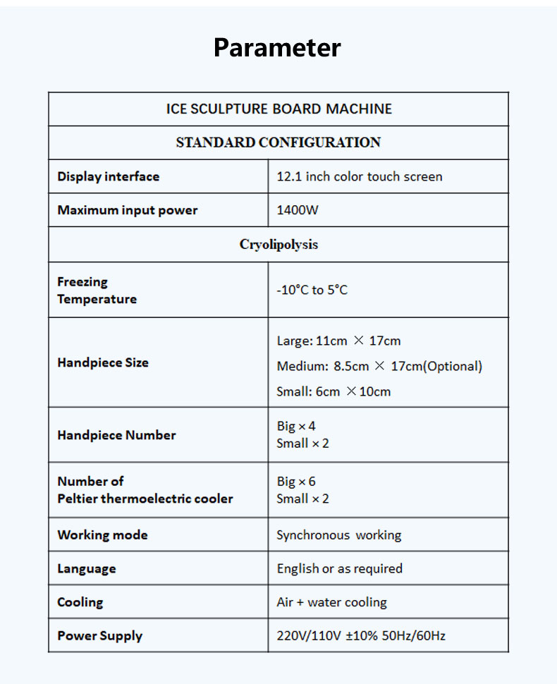 M&aacute;quina de adelgazamiento de tablero congelado