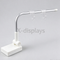 Magnetic Banner holder with White Base and Two Clear Hangers R8-1