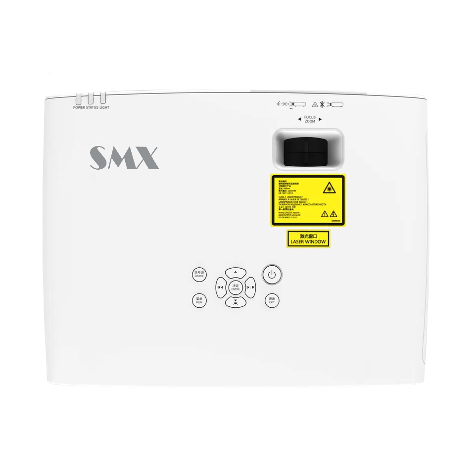 SMX MX-STD3300U 3300 Lumens WUXGA 3LCD Laser Video Projector Beamer