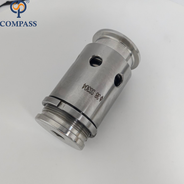 Tri Clamp TC50.5MM SS316L 1-дюймовые регулируемые клапаны сброса вакуума и давления