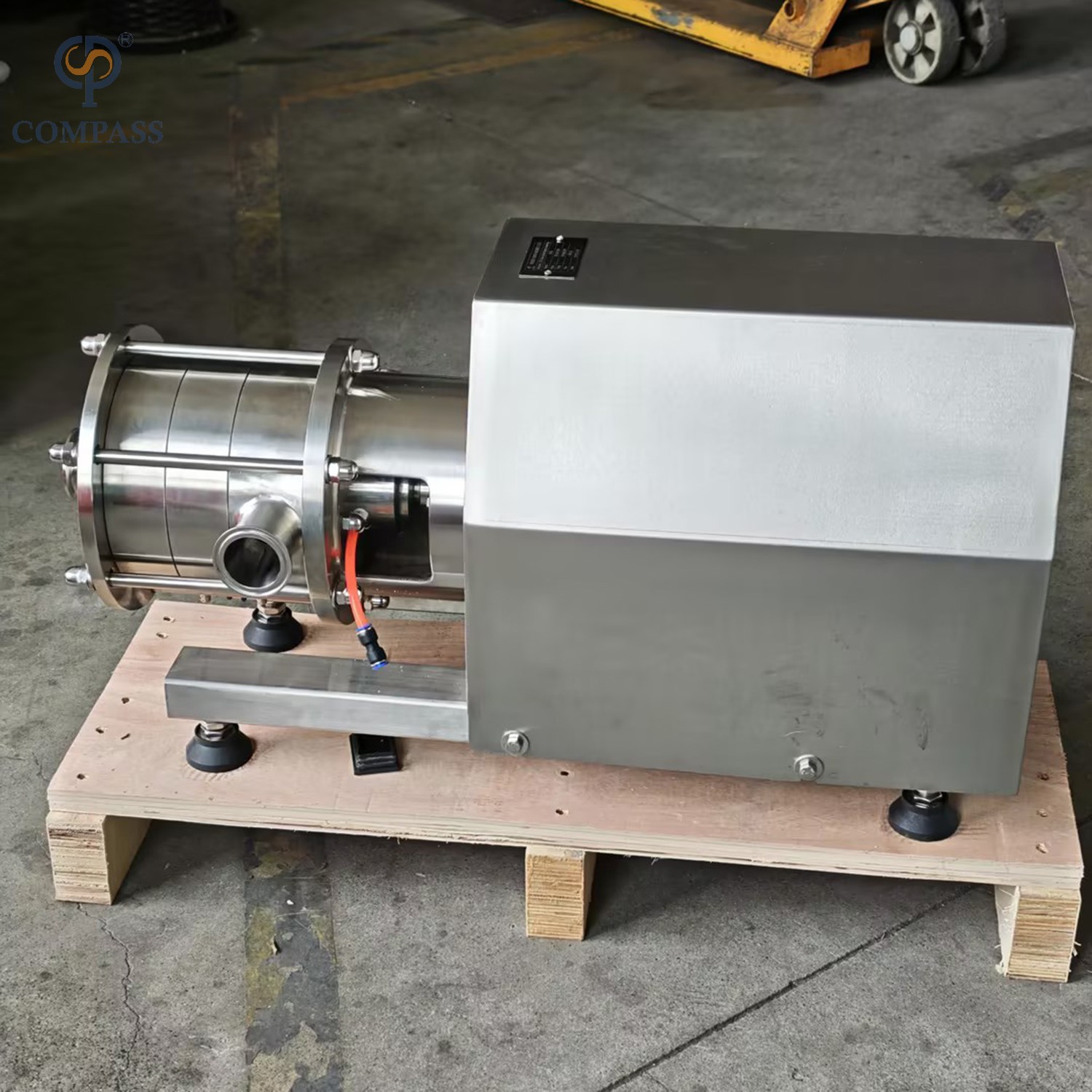  Диспергирующий эмульгирующий насос из нержавеющей стали SS304 с высоким сдвиговым усилием