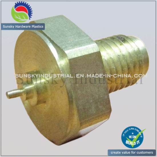 CNC Lathe Parts for High Strength Wheel Hub Bolt (BR17012)