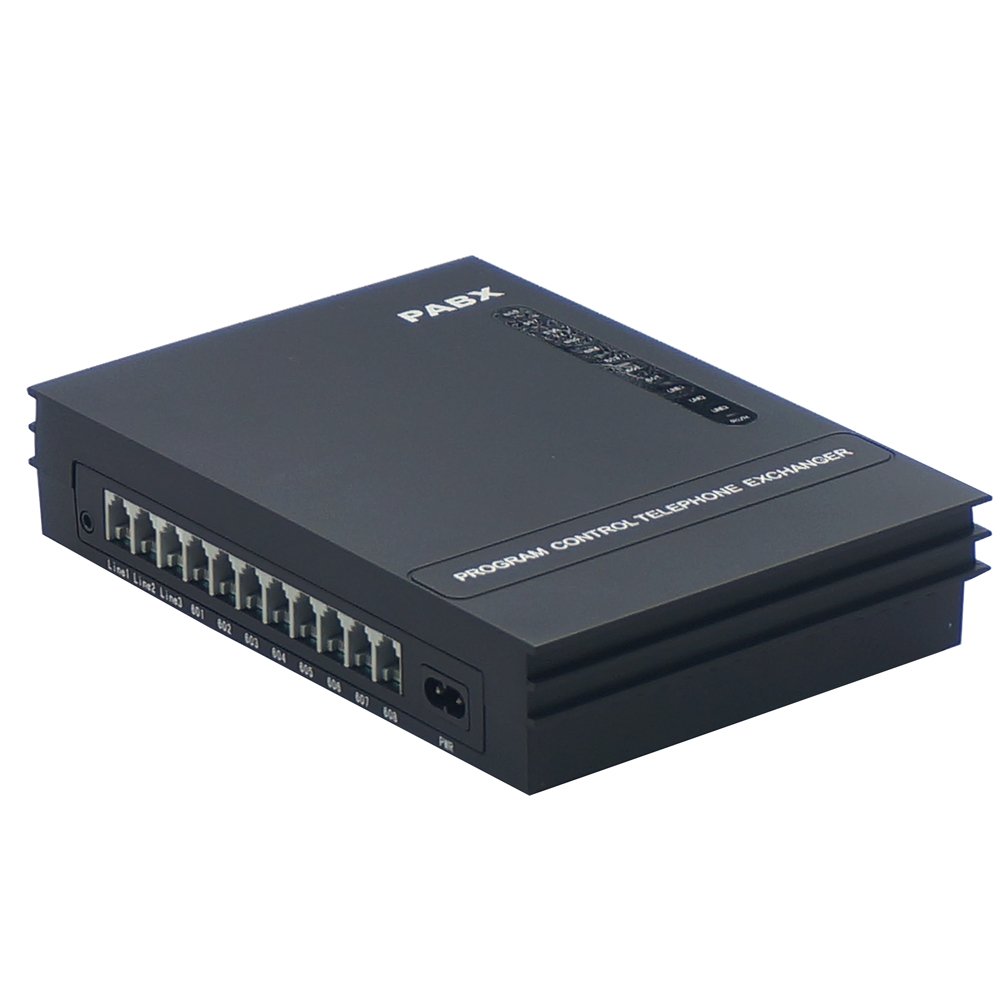 Mini PBX 308 office intercom system with PC billing software (MK308)