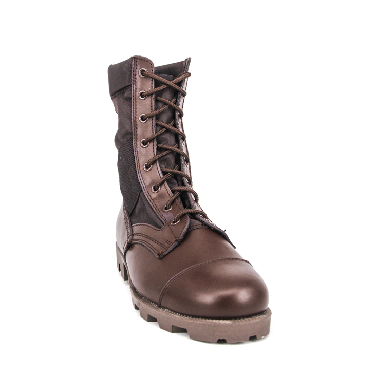 Botas militares Jungle goma rojo marrón 5234