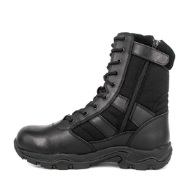 Botas tácticas impermeables con cremallera para hombre 4206