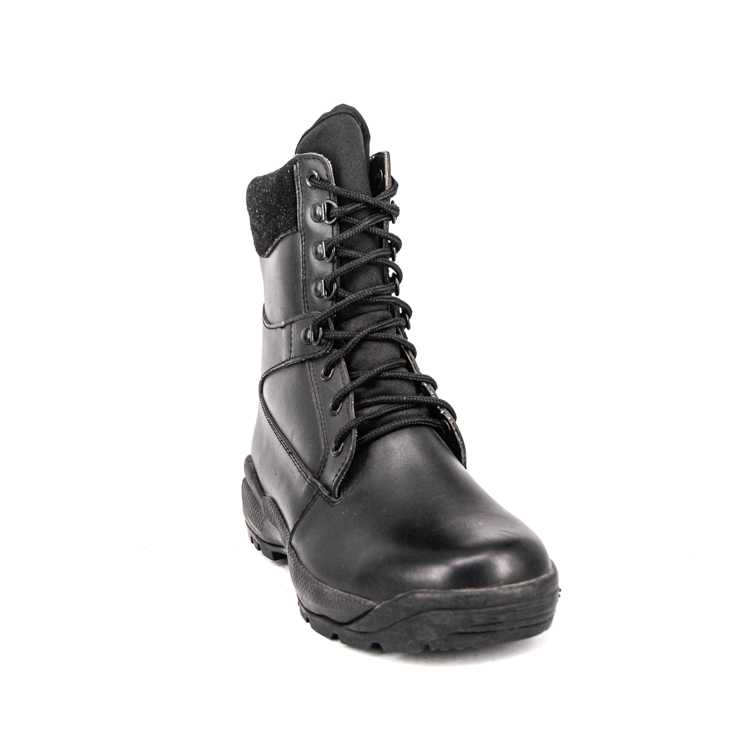 Botas militares de cuero completo de combate chino de caza de alta calidad 6275