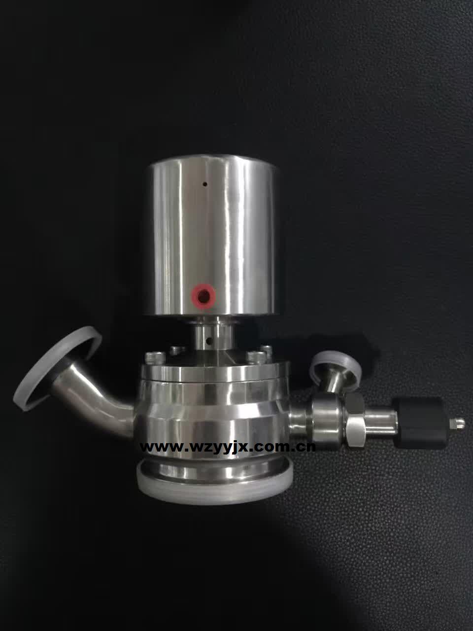 Aseptic Radial Diaphragm Tank Bottom Valve