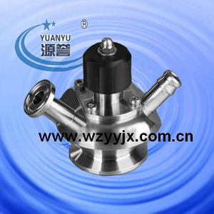Zero-dead Aseptic Sample Valve