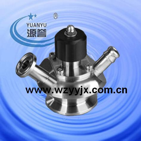 Zero-dead Aseptic Sample Valve