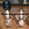 Auto control sanitary butterfly valve with sensor