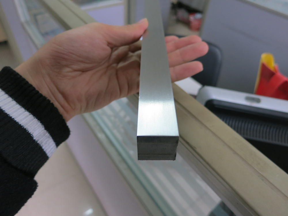 stainless steel square bar HL polished
