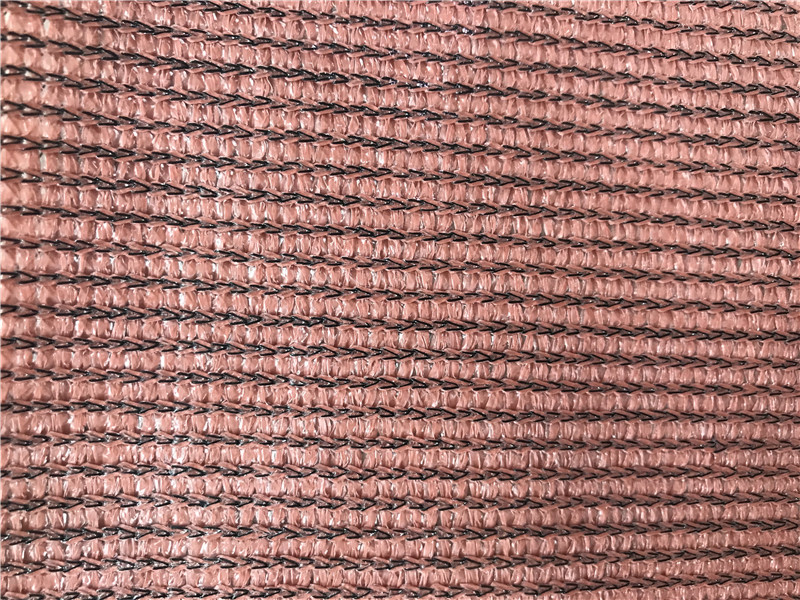 HDPE TERRACOTTA 320GSM Neta de sombra impermeable con UV